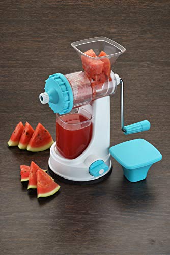 Ganesh Fruit & Vegetable Steel Handle Juicer, Blue - Image 3
