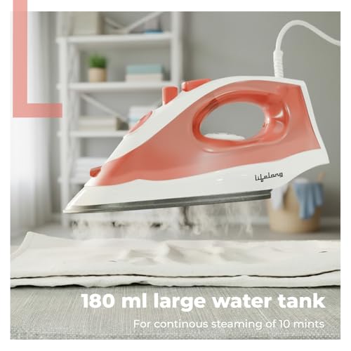 Lifelong Steam Iron for Clothes