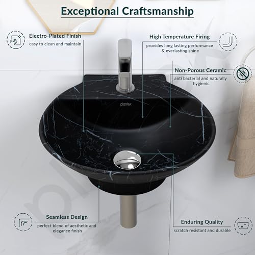 Plantex Ceramic Wall Hung Wash