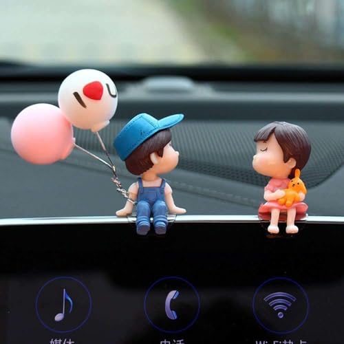 Claiez Car Dashboard Accessories Cute