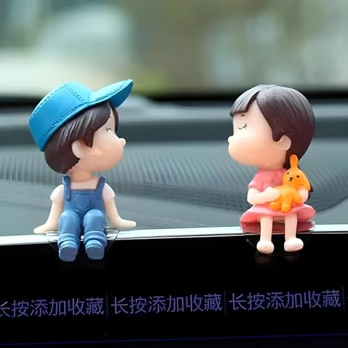 Claiez Car Dashboard Accessories Cute