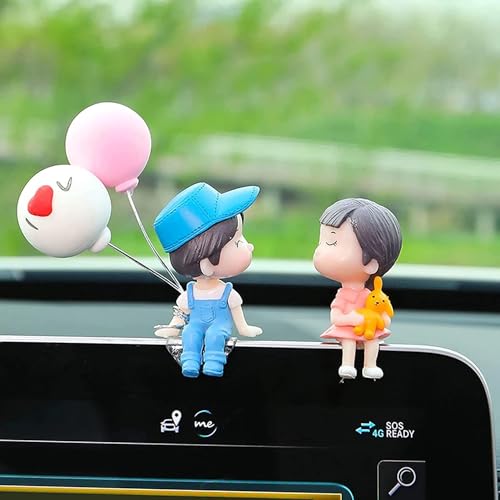 Claiez Car Dashboard Accessories Cute