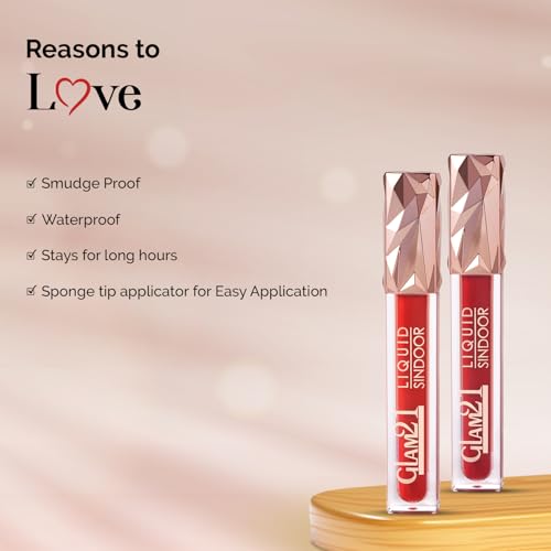 Glam21 Liquid Sindoor | Quick-Drying