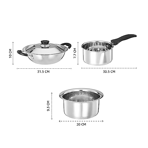 Amazon Brand - Solimo Stainless