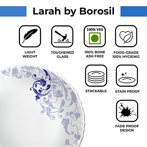 Larah by Borosil Silk Series