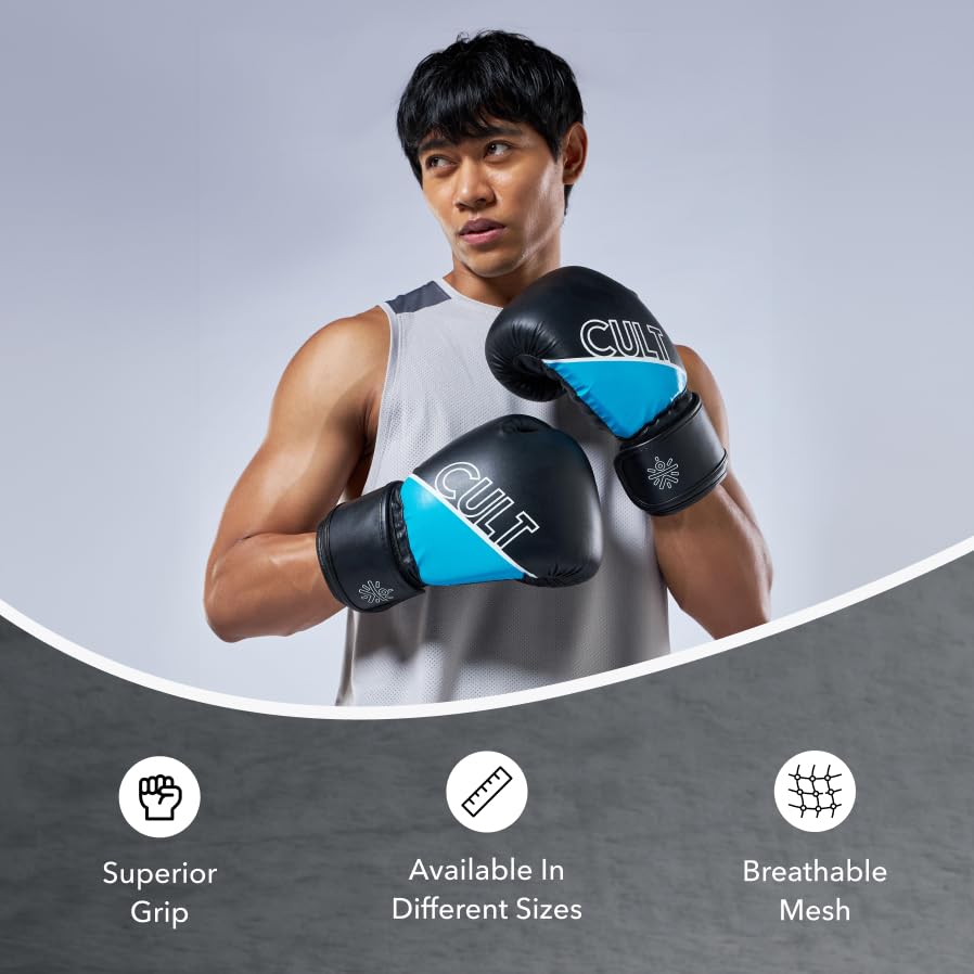 Cult Premium Leather Boxing Gloves