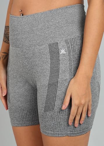 Kobo Women Seamless Solid Tight Fit Gym Shorts (Imported) - Image 7