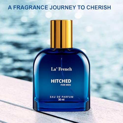 La French Hitched Perfume for Men, Long-Lasting Luxury Fragrance, Ideal Birthday Gift For Men,Best Men's Perfume with All-Day Scent, luxury perfume for Men, Travel-Friendly Perfume (30ML) - Image 4