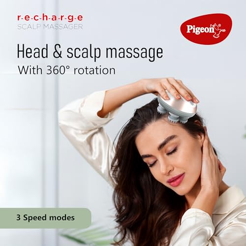 Pigeon Scalp Massager, Rechargeable Electric