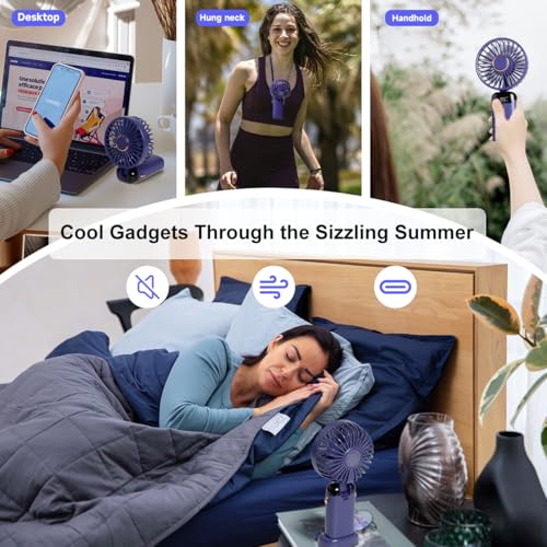 Portable Handheld Fan, 12 hours