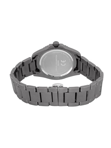 French Connection Apex Blue Round Dial | Stainless Steel Strap | Date Window Display | Wrist Watch for Men - FCH17GNM - Image 5