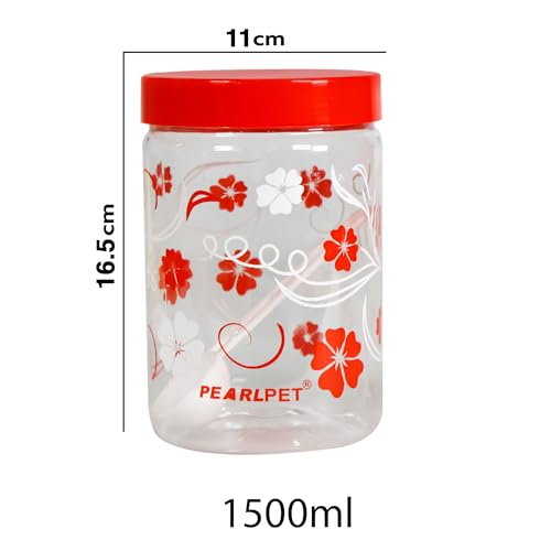 PEARLPET Blossom Jar Plastic Containers