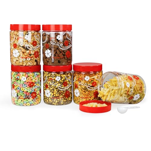 PEARLPET Blossom Jar Plastic Containers