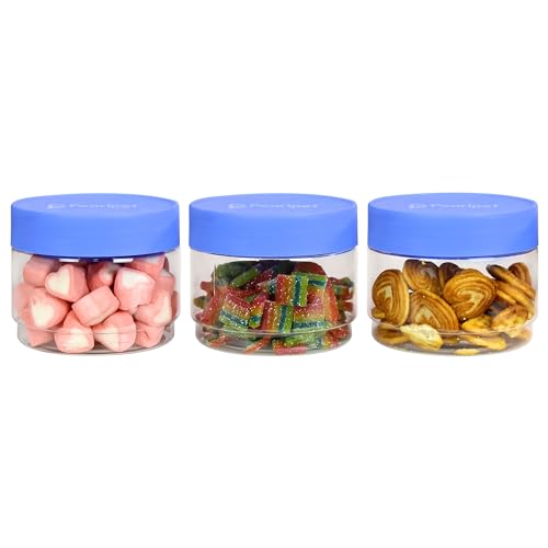 PEARLPET Sapphire Plastic Jar Airtight