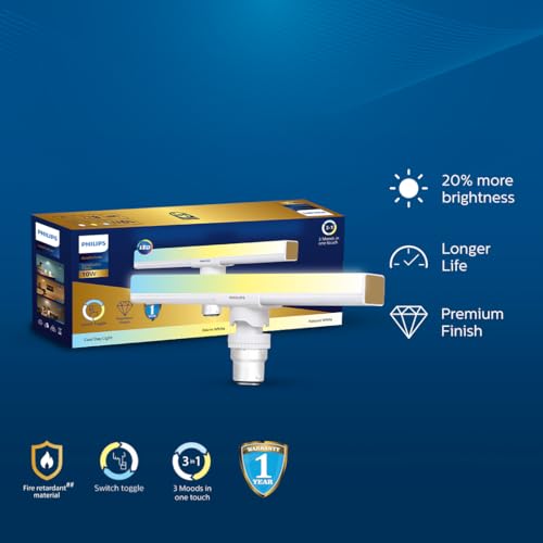 Philips 10W B22 LED T-Bulb