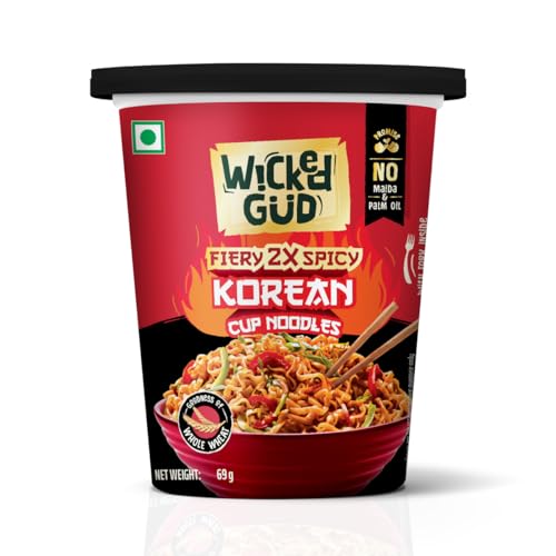 WickedGud Korean Cup Noodles, Fiery