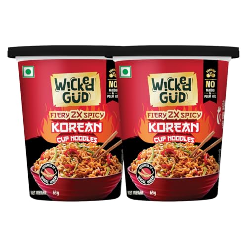 WickedGud Korean Cup Noodles, Fiery