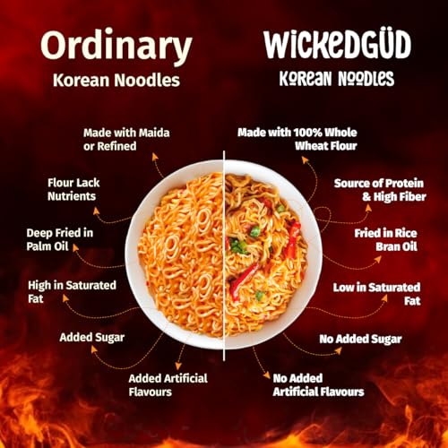 WickedGud Korean Cup Noodles, Fiery