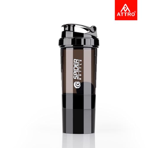 ATTRO Plastic Spider Shaker Bottle
