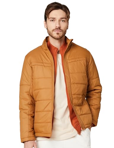 Amazon Brand - Symbol Men's 100% Polyester Regular Quilted Jacket