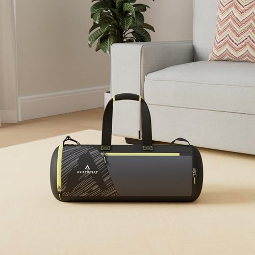 Aristrocrat Beast Polyester 48cm Gym Duffle Bag for Men and Women with Multiple Pockets and Separate Shoe Compartment for Travel, Sports and Workouts - Image 2