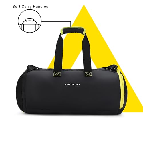 Aristrocrat Beast Polyester 48cm Gym Duffle Bag for Men and Women with Multiple Pockets and Separate Shoe Compartment for Travel, Sports and Workouts - Image 5