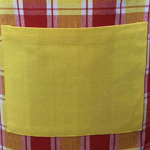 Lushomes Checks Kitchen Cooking Apron