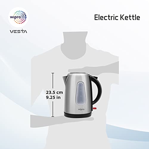 Wipro Vesta Electric Kettle Stainless