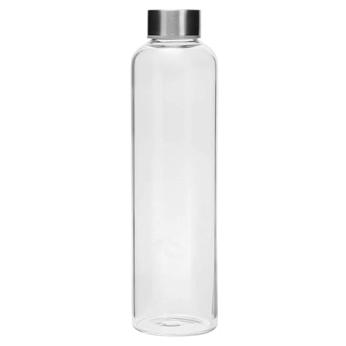 SIMPARTE Borosilicate Glass Water Bottle