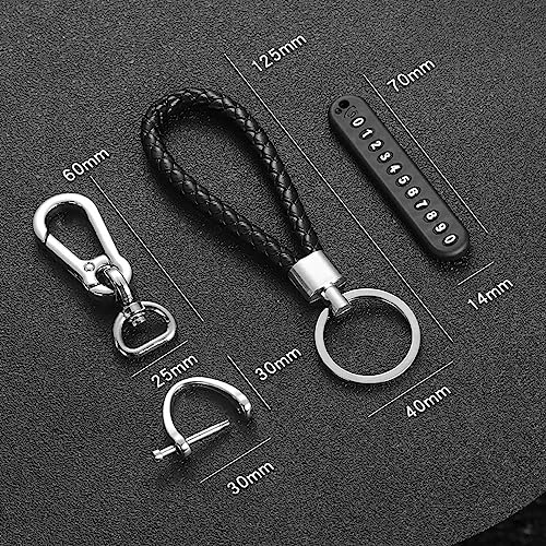 wolpin Anti-Lost Metal Keychain