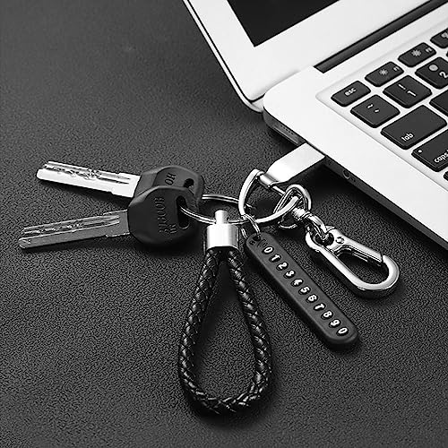 wolpin Anti-Lost Metal Keychain
