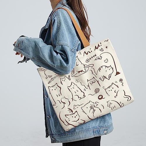 wolpin Foldable Shopping Bag Reusable Tote Grocery Bag - Image 2
