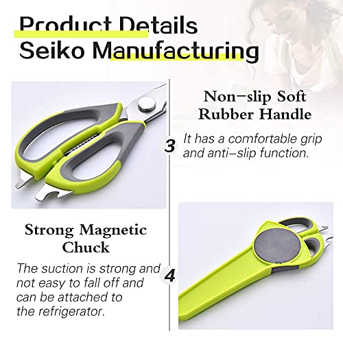 RENESMEE Kitchen Scissors Stainless Steel