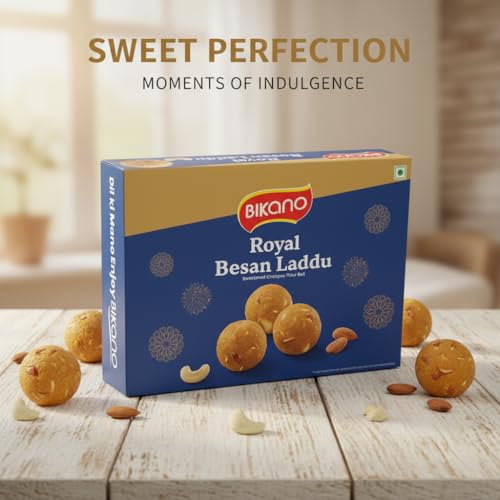 Bikano Besan Laddu Spl, 400 gram box - Image 6