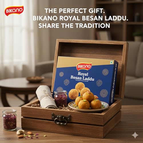 Bikano Besan Laddu Spl, 400 gram box - Image 7