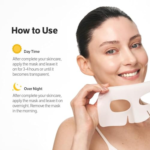 Collagen Face Mask – Bio-Collagen Real Deep Hydrogel Mask for Hydration | Pore Perfecting & Skin Care(For All Skin Types) (4) - Image 2