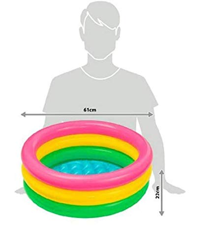 Intex Inflatable Baby Pool, Multi Color (2-feet) - Image 4