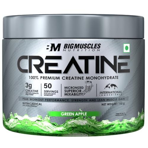 Bigmuscles Nutrition Creatine|Green Apple