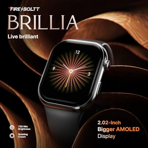 Fire-Boltt Brillia Smart Watch 2.02”