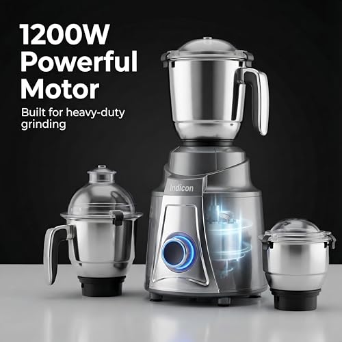 Indicon Fiesta 1200W Mixer Grinder