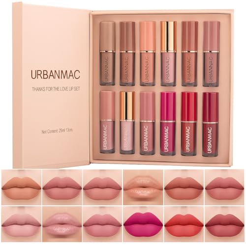 Liquide matte Lipstick 12Pcs Set waterproof long lasting