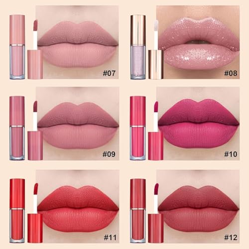 Liquide matte Lipstick 12Pcs Set waterproof long lasting - Image 5
