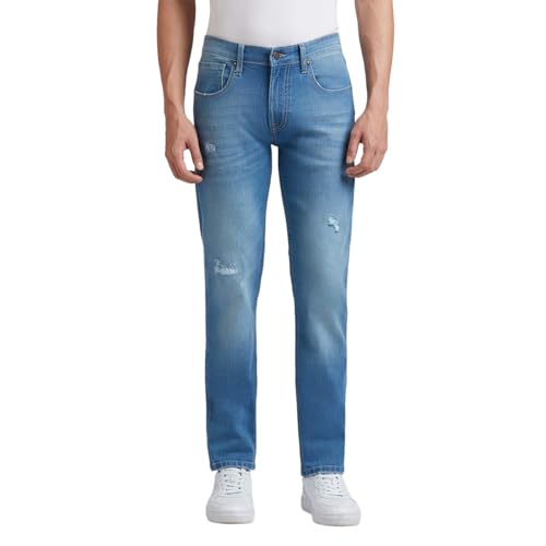 Pepe Jeans Men's Slim Fit Mid Rise Jeans