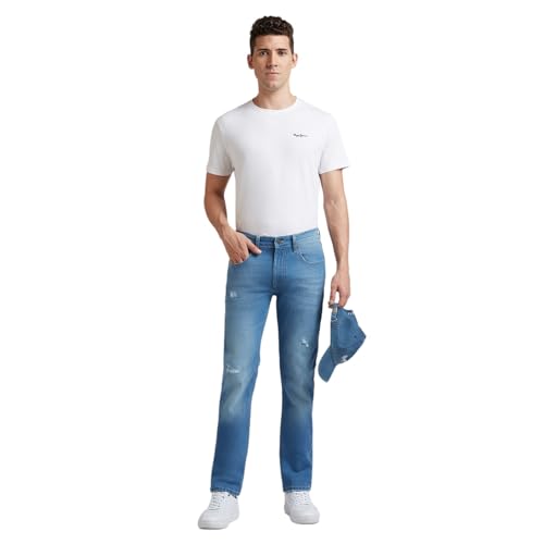 Pepe Jeans Men's Slim Fit Mid Rise Jeans - Image 3