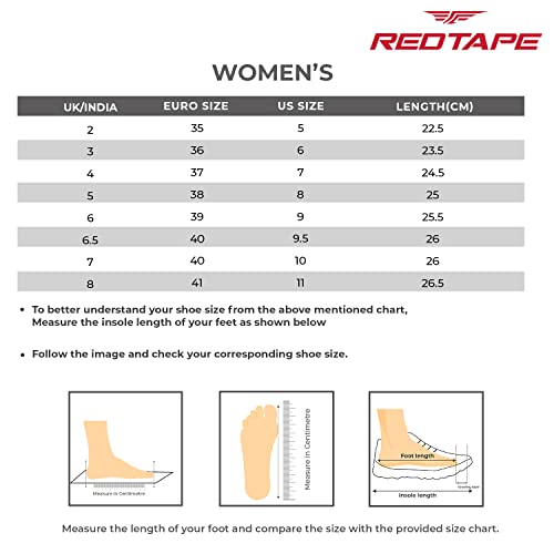 Red Tape Women's Walking Shoes - Image 5