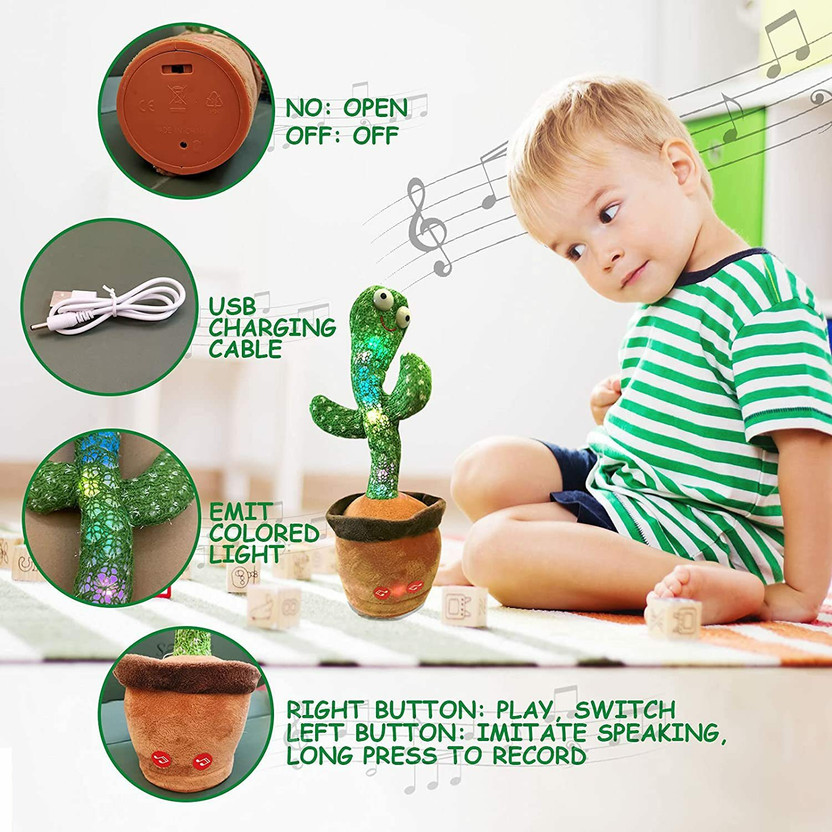 Onshhm Dancing Cactus Toy Talking