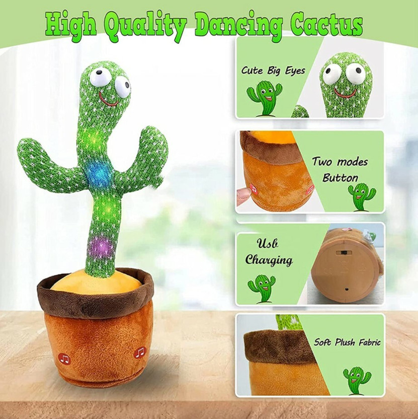 Onshhm Dancing Cactus Toy Talking
