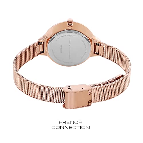 French Connection Analog Women's Watch (Dial Colored Strap) - Image 5
