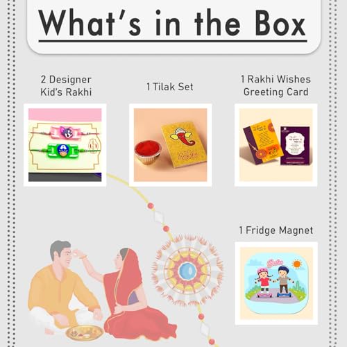 CraftVatika Rakhi for Brother Kids
