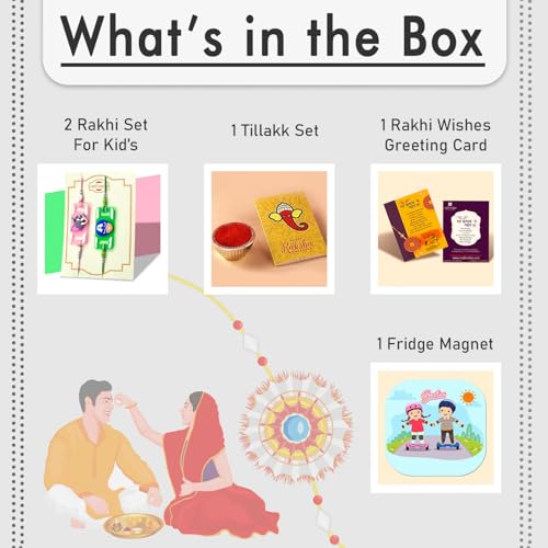 CraftVatika Rakhi for Brother Kids